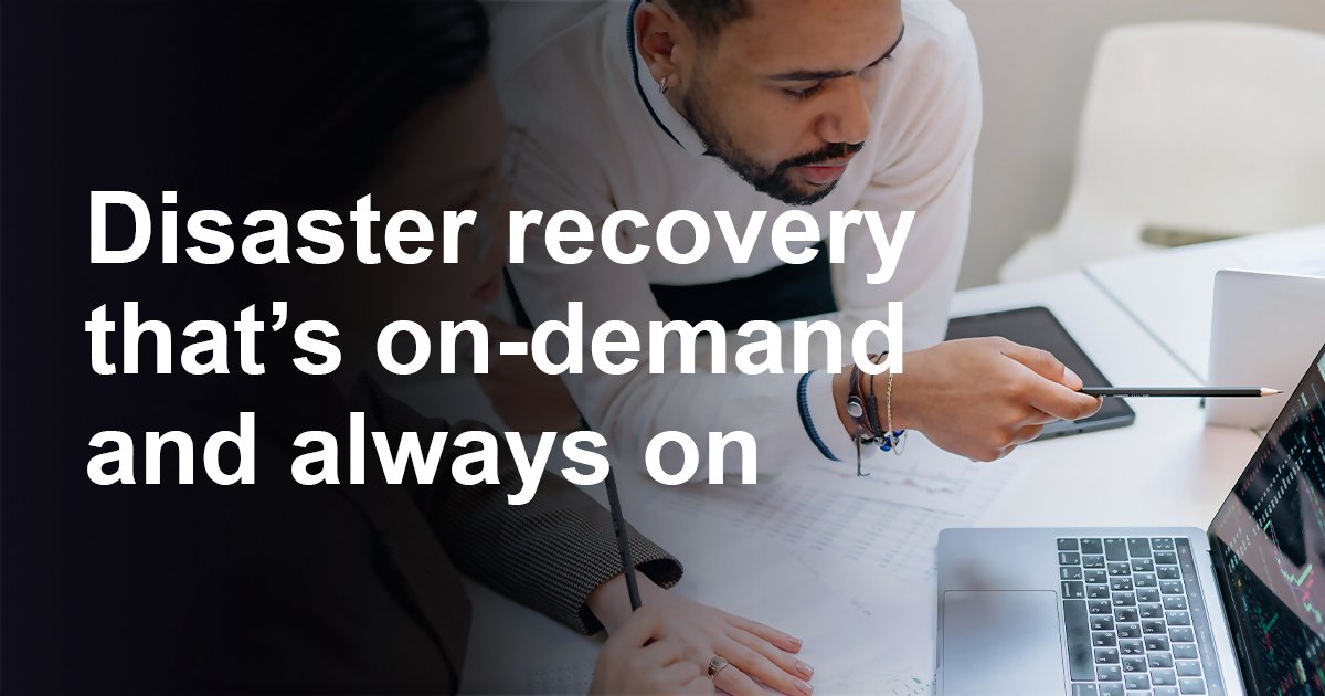 f9infotechit's tweet photo. Reliable, disaster-recovery-as-a-service (DRaaS) solutions allow you to protect your VMware workloads in a highly secure environment on Amazon Web Services (AWS). https://t.co/Dl14mN92ey