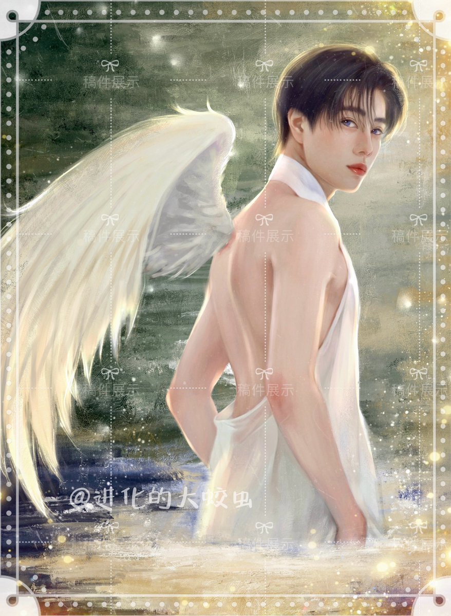 fortgogo's tweet photo. 《我想藏起他的羽衣🪽》

我想藏起他的羽衣，
让他无法飞走，占��己有。
但是我没有，真正的爱慕，
是��重，是仰望，
让他飞向更高更远的地方。

#phuwintang @phuwintang 
#PhuwinTangsakyuen https://t.co/I0IztkJ2GJ