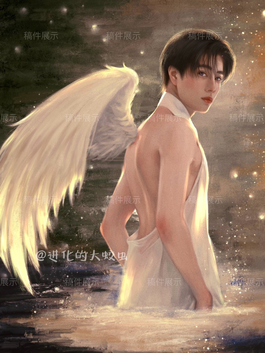 fortgogo's tweet photo. 《我想藏起他的羽衣🪽》

我想藏起他的羽衣，
让他无法飞走，占��己有。
但是我没有，真正的爱慕，
是��重，是仰望，
让他飞向更高更远的地方。

#phuwintang @phuwintang 
#PhuwinTangsakyuen https://t.co/I0IztkJ2GJ