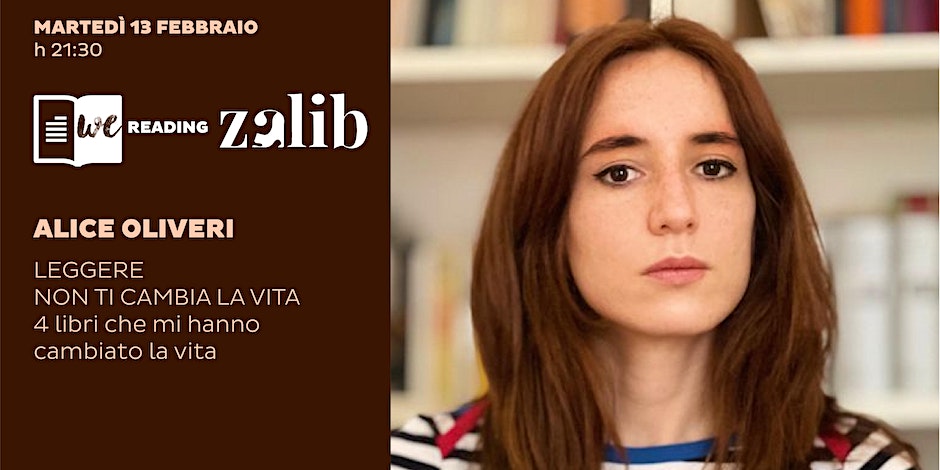 infogiovaniroma's tweet photo. Domani We Reading torna alla libreria Zalib con Alice Olivieri. Prenota il tuo posto qui
https://t.co/UIlCGma67j
@WeReadingTW @MarcoZalib https://t.co/swYuC0I2o3