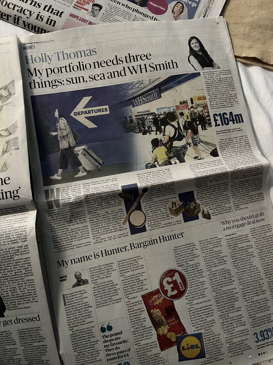A Sunday Times Money column from me this week while Ian Cowie takes a well-earned rest… a look at investing in travel stocks off the beaten track…

thetimes.co.uk/article/how-to…