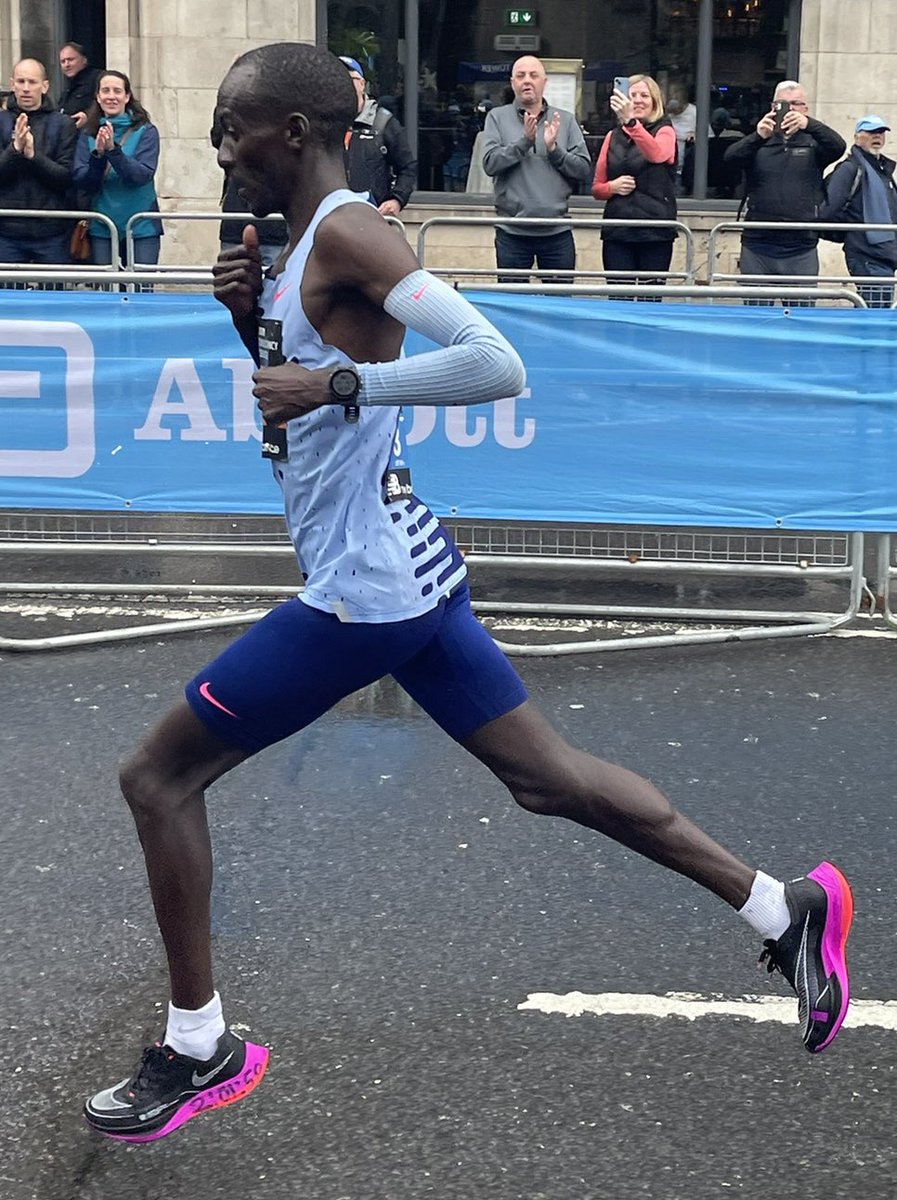 There’s lots of athletics in the news this weekend from World Records to parkruns and sadly the loss of Kelvin Kiptum. I took this photo last April about 23 miles into London Marathon.