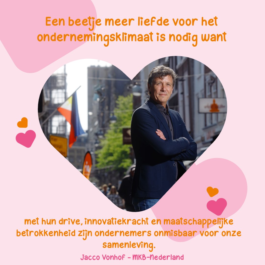 Nederlandse bedrijven willen graag investeren in een duurzame toekomst. Maar dat lukt alleen met een #BeetjeMeerLiefde 💖 voor het ondernemersklimaat.

💌mkb.nl/nieuws/een-bee…

#Valentijnsdag