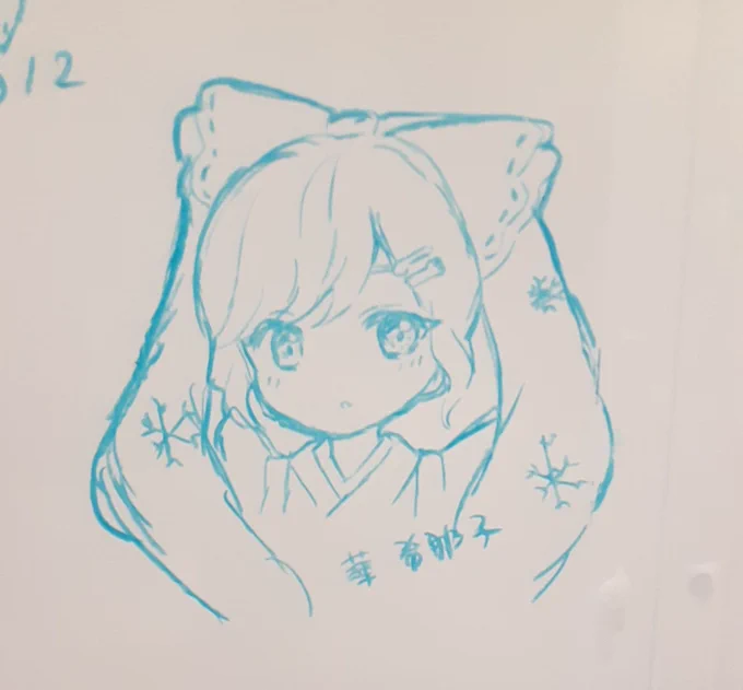 実は小樽の会場で描いていました。(時間なくて投稿出来てなかった) 