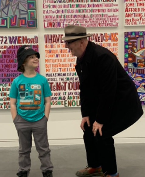 BobandRoberta's tweet photo. This half term visit @tate #thamesmeadcodex then walk to @southbankcentre for the #artmakespeoplepowerful children’s workshops … don’t forget to visit #artislikelove at The Bindery 53 Hatton Garden https://t.co/iki600V58F