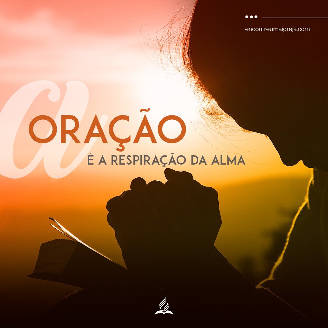 AdventistasSP's tweet photo. Oração é a respiração da alma🙏🏻🤍
#oração #jesusnocomando #confiança https://t.co/0BZTJhrbcG