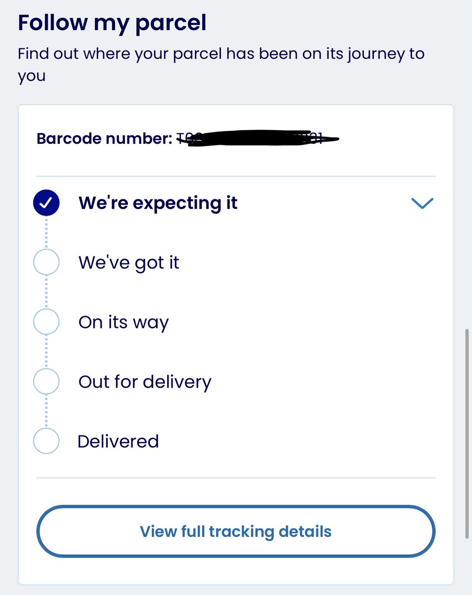 kelsqi's tweet photo. I ordered an ASOS ‘next day delivery’ on Wednesday 7th of February, yet Evri tracking says they haven’t even received it. Cannot get ahold of a single human to help me 😫 @asos #asos #evri https://t.co/MUv51kmPxZ