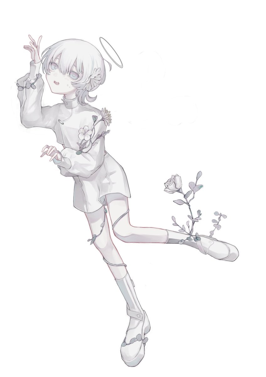 「𝑓𝑙𝑜𝑤𝑒𝑟 𝑎𝑛𝑔𝑒𝑙. 」|𝑦𝑙𝑢のイラスト