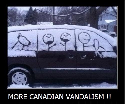 🇨🇦 there has been a surge in Canadian vandalism recently...