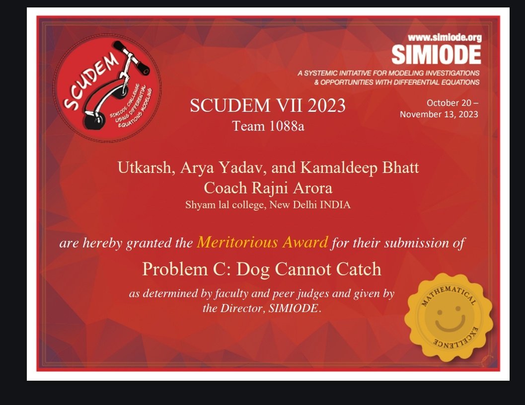 college_slc's tweet image. Kudos! &quot;🎉 SLC&apos;s math marvels Arya, Utkarsh, and Kamaldeep steal the show at SCUDEM-VIII by SIMIODE! 🏆 Beating out 52 countries, they&apos;ve brought home the gold! 🌟 Way to go, team! 🎉 #MathGeniuses #SLCStars #SCUDEM