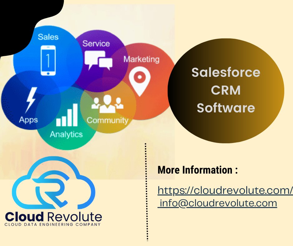 Cloudrevoluteus's tweet image. Cloud-Based CRM Services for your Business-Cloud Revolute
#SalesforceCRM #revolute #CRMapplications #managemarketing #cloudrevolute