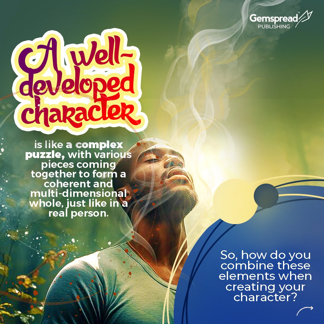 gemspread_pub's tweet image. At the base of conflict in your story, is character. If you still struggle with ways to create characters that seem too real, click the link in our bio for a quick walkthrough on how to🤗
.
.
#gemspreadpublishing #howtowrite #writingtutorial #characterbuilding #writingforlife
