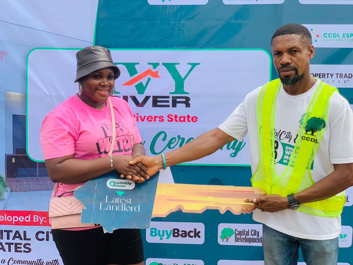 capcitydev's tweet image. Picture Highlights from Our Ivy River Estate allocation Ceremony in IPO Rivers State...

#WinMore #ccdl #capitalcityestates