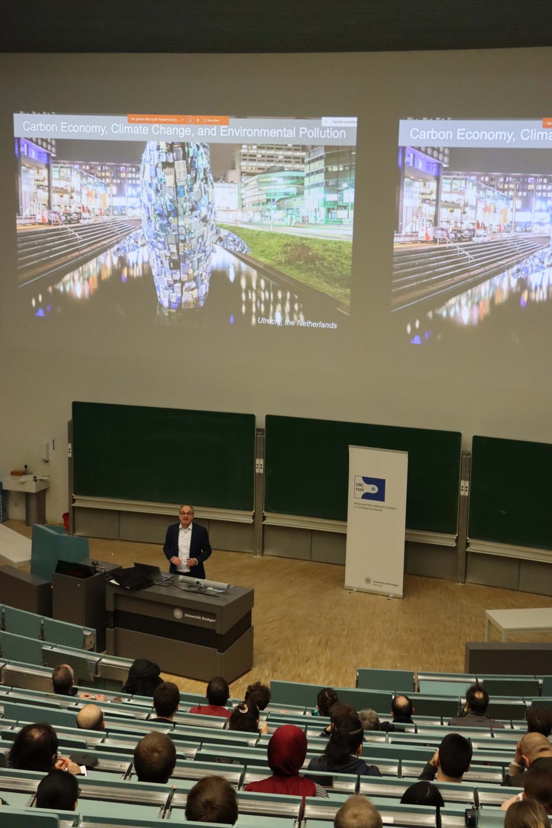 Many thanks to <a href="/BWeckhuysen/">BertWeckhuysen</a> from Utrecht University, NL for his inspiring talk on "Probing Birth, Life &amp; Death of Catalysts with Operando Spectroscopy &amp; Microscopy" at our #crc1333 #colloquium!
It was a pleasure to have you in Stuttgart! 
#sfb1333 #chemistry #catalysis