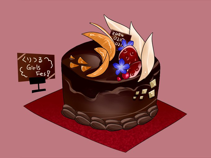 「ケーキ チョコレート」のTwitter画像/イラスト(新着)