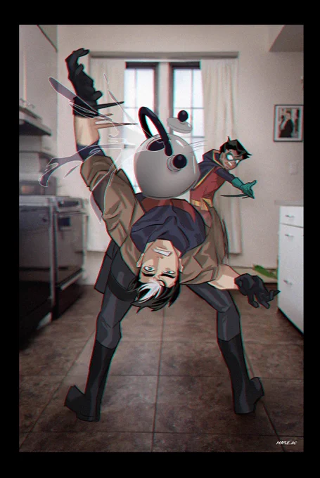 When Alfred isn't home... 