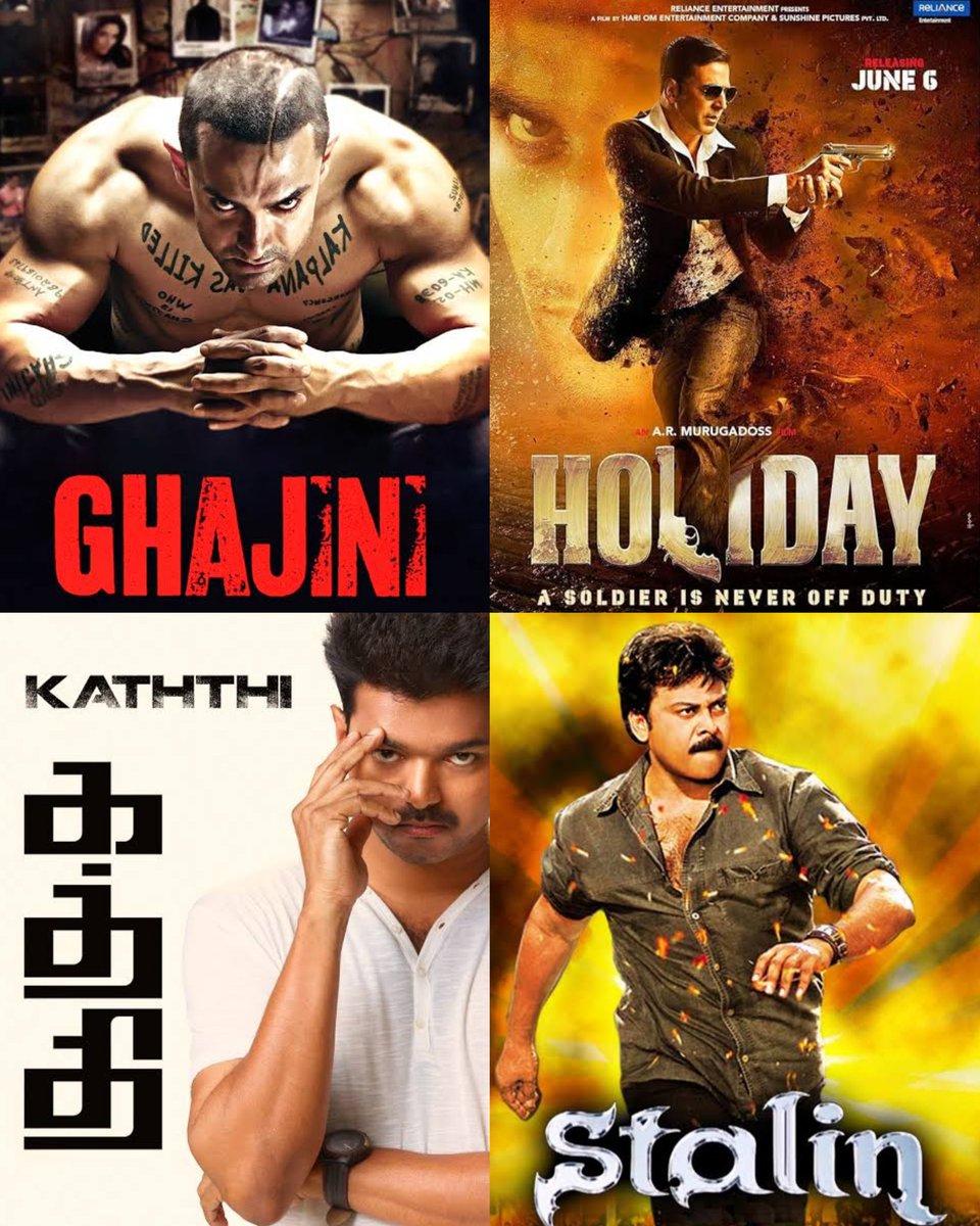 AR Murugadoss Knows how to Present his Heroes, Don't doubt the Director who has given Mass Commercial Action Classics like these!

Count me in For #SalmanKhan × #ARMurugadoss | <a href="/NGEMovies/">Nadiadwala Grandson</a>