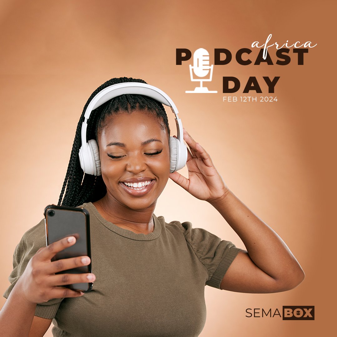 Happy Africa Podcast Day! Today, we celebrate the diverse voices, stories, and perspectives that enrich the podcasting landscape across the continent. Join us in amplifying African voices and sharing powerful narratives that inspire, educate, and entertain. #AfricaPodcastDay