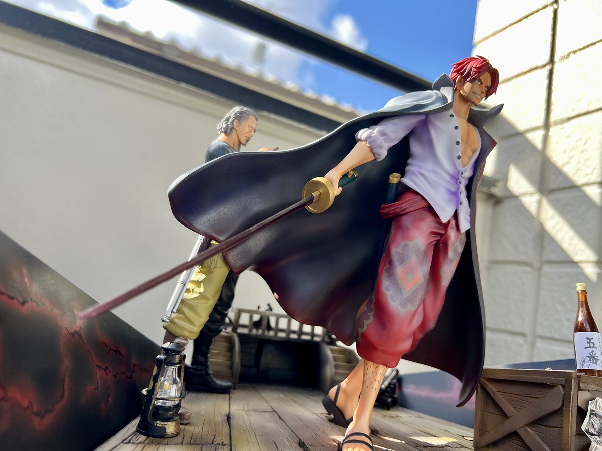 ワンピース　シャンクス　新四皇　一番くじ　フィギュア　ジオラマ台座 ワンピースフィギュア集めて三千里のhighhead (@highheadOP