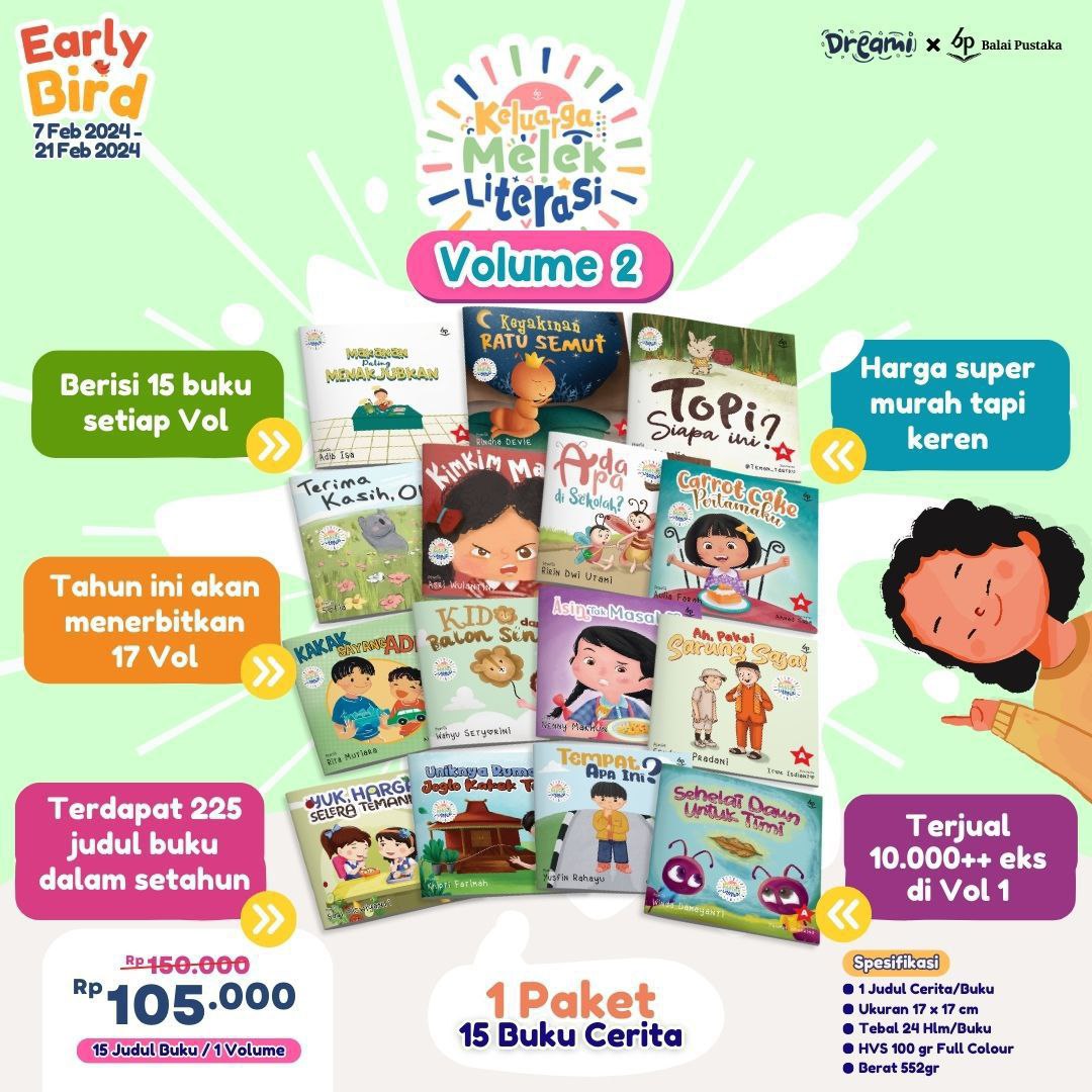 nannisaaaaaaa's tweet photo. https://t.co/iEyQKbBaBR

YUK JOIN!! BANYAK DISKON BUKU-BUKU ANAK MURAH MULAI DARI USIA 0 SAMPAI SD ^^ https://t.co/MJiA8yWlm0