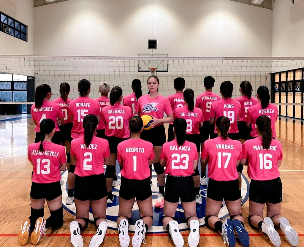 ikay_nim's tweet photo. CREAMLINE 2024 💗

Setters:
Bonafe
Galanza, M.
Morado-De Guzman
Negrito

Open Hitters:
Galanza, J.
Pons
Valdez
Vargas

Opposite Spikers:
Carlos
Gumabao
Mandapat 
Rodriguez 

Middle Blockers:
Bernardo
De Leon
Panaga
Sato
Soriano

Liberos: 
Atienza
De Jesus
Lazaro-Revilla https://t.co/V3R9h0iuUr