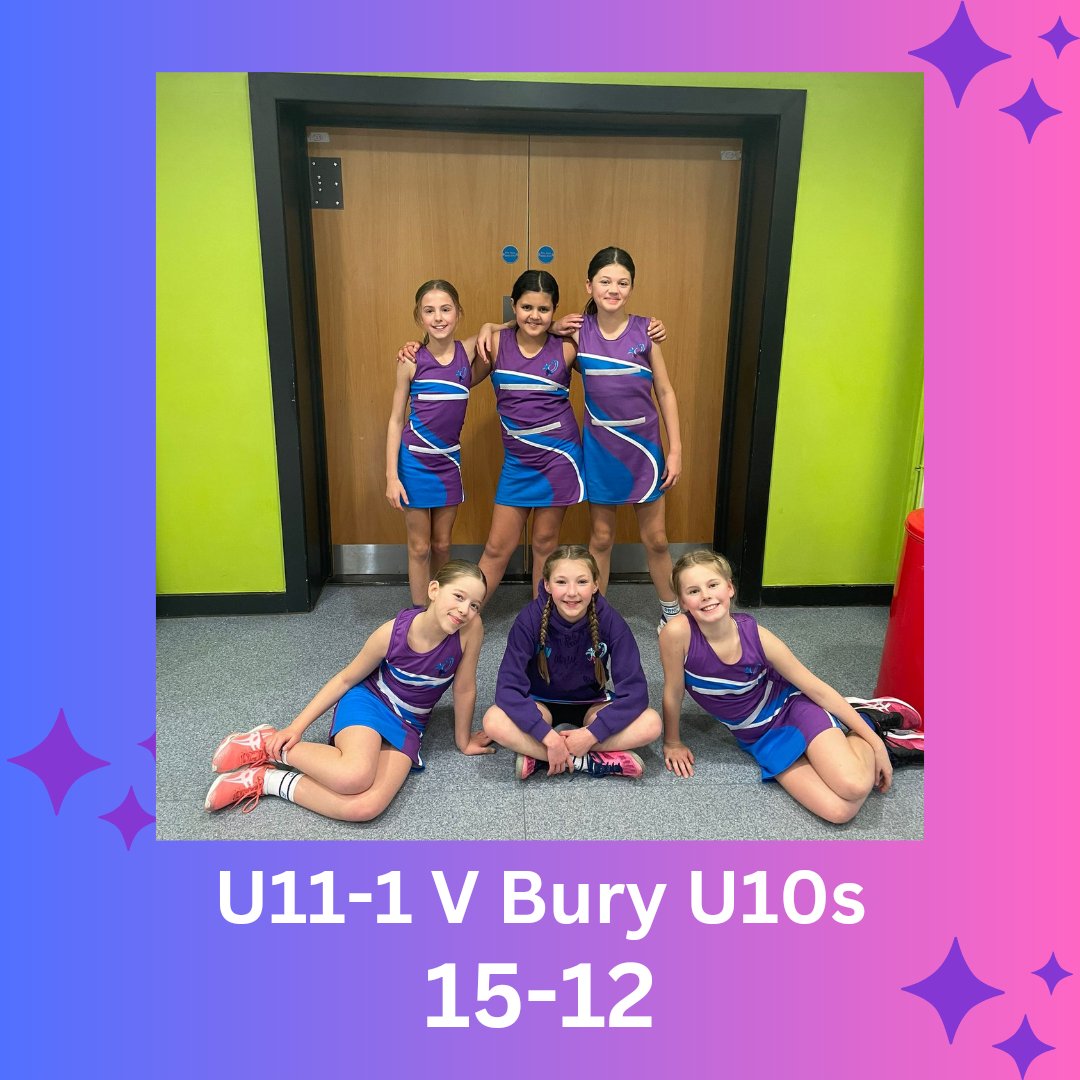 💜U11 1 V Bury U11💙

Another win for U11 in the Bury league. The girls smashed the first two quarters but had a wobble in the third, before pulling together in a close fought fourth quarter to get the win.

 CPOM Myla Windle <a href="/stpatrickspri/">St Patrick's Primary</a> 
OPOM Sadie Whitehead <a href="/Whitechapelcofe/">Whitechapel Primary</a>