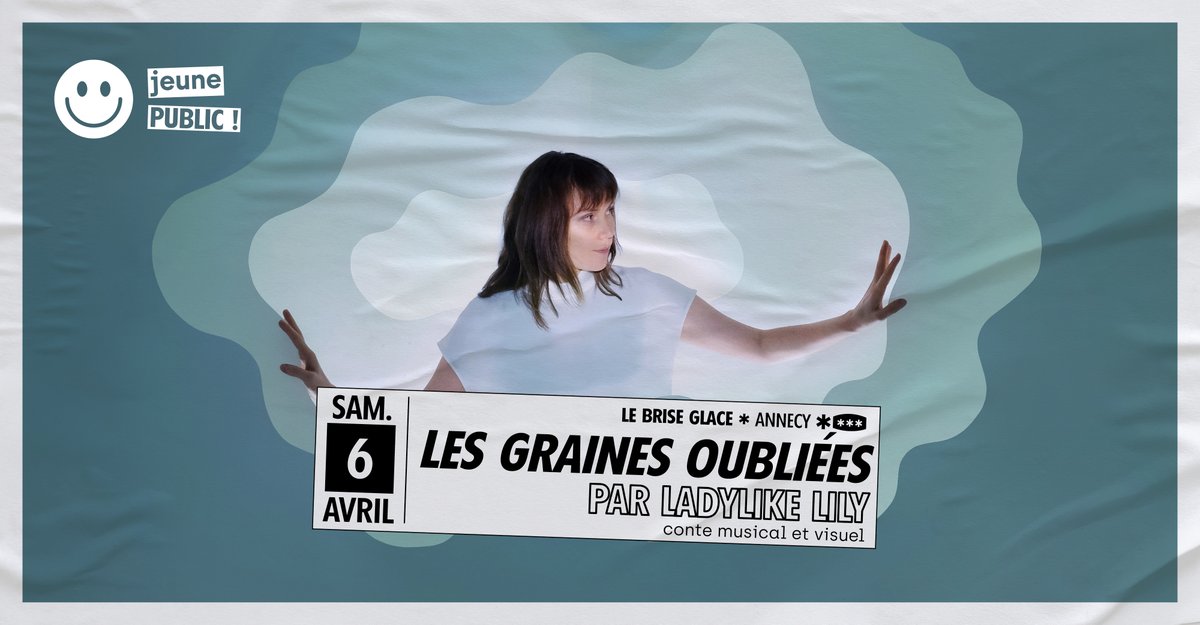 Le Brise Glace (@le_brise_glace) on Twitter photo JEUNE PUBLIC 🐣🐥 <a href="/ladylike_lily/">Ladylike Lily</a> sera au Brise Glace le samedi 6 avril avec son spectacle Les Graines Oubliées, un joli conte musical à l'univers sauvage, végétal et merveilleux à partir de 5 ans ! bit.ly/BriseGlaceGrai… JEUNE PUBLIC 🐣🐥 <a href="/ladylike_lily/">Ladylike Lily</a> sera au Brise Glace le samedi 6 avril avec son spectacle Les Graines Oubliées, un joli conte musical à l'univers sauvage, végétal et merveilleux à partir de 5 ans ! bit.ly/BriseGlaceGrai…