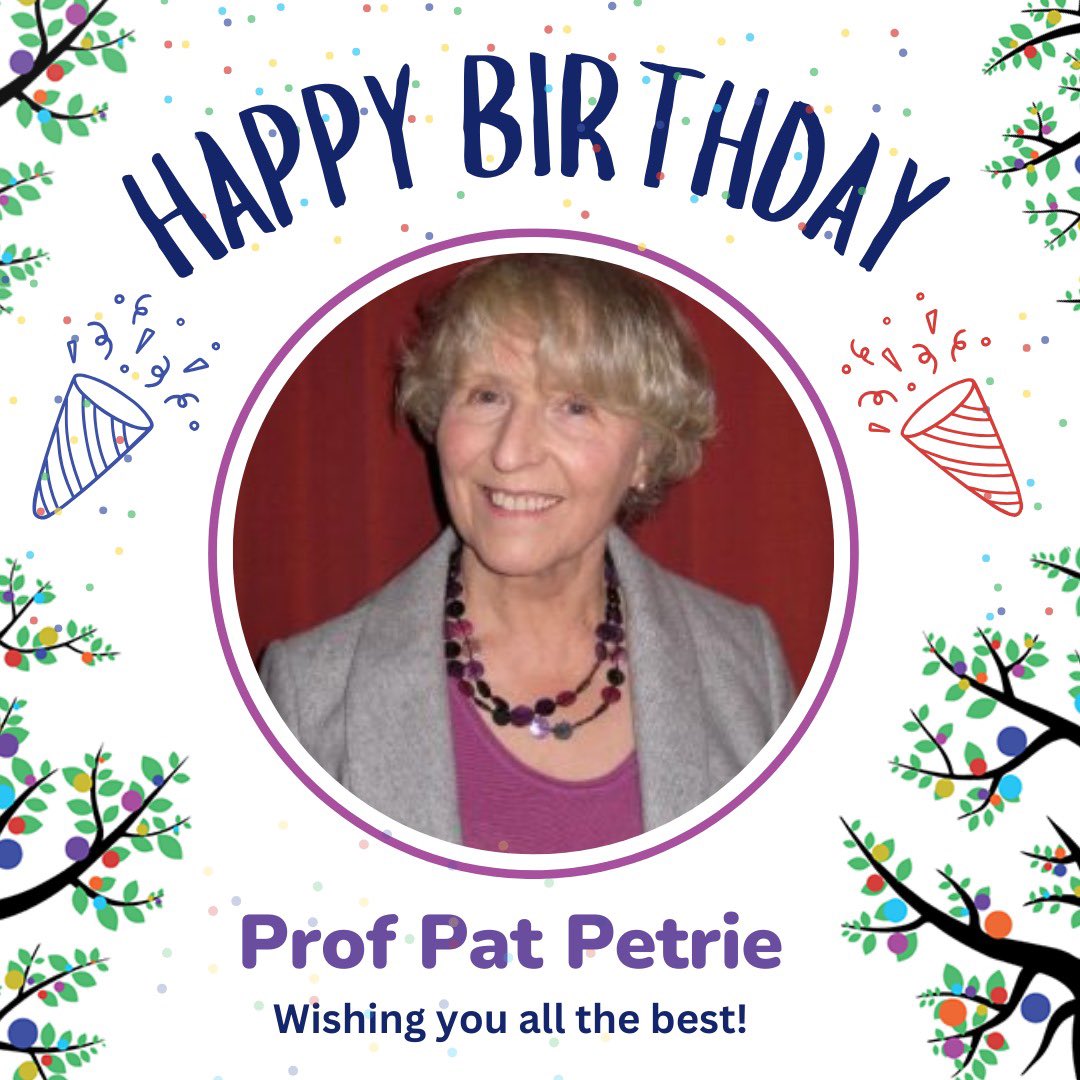 sppa_uk's tweet photo. Today we celebrate the 90th birthday of Pat Petrie. Since the 1990s, Pat has been one of the most influential British researchers into social pedagogy.  Please share the celebrations by wishing Pat happy birthday in the comments. https://t.co/9szw2HSMEe