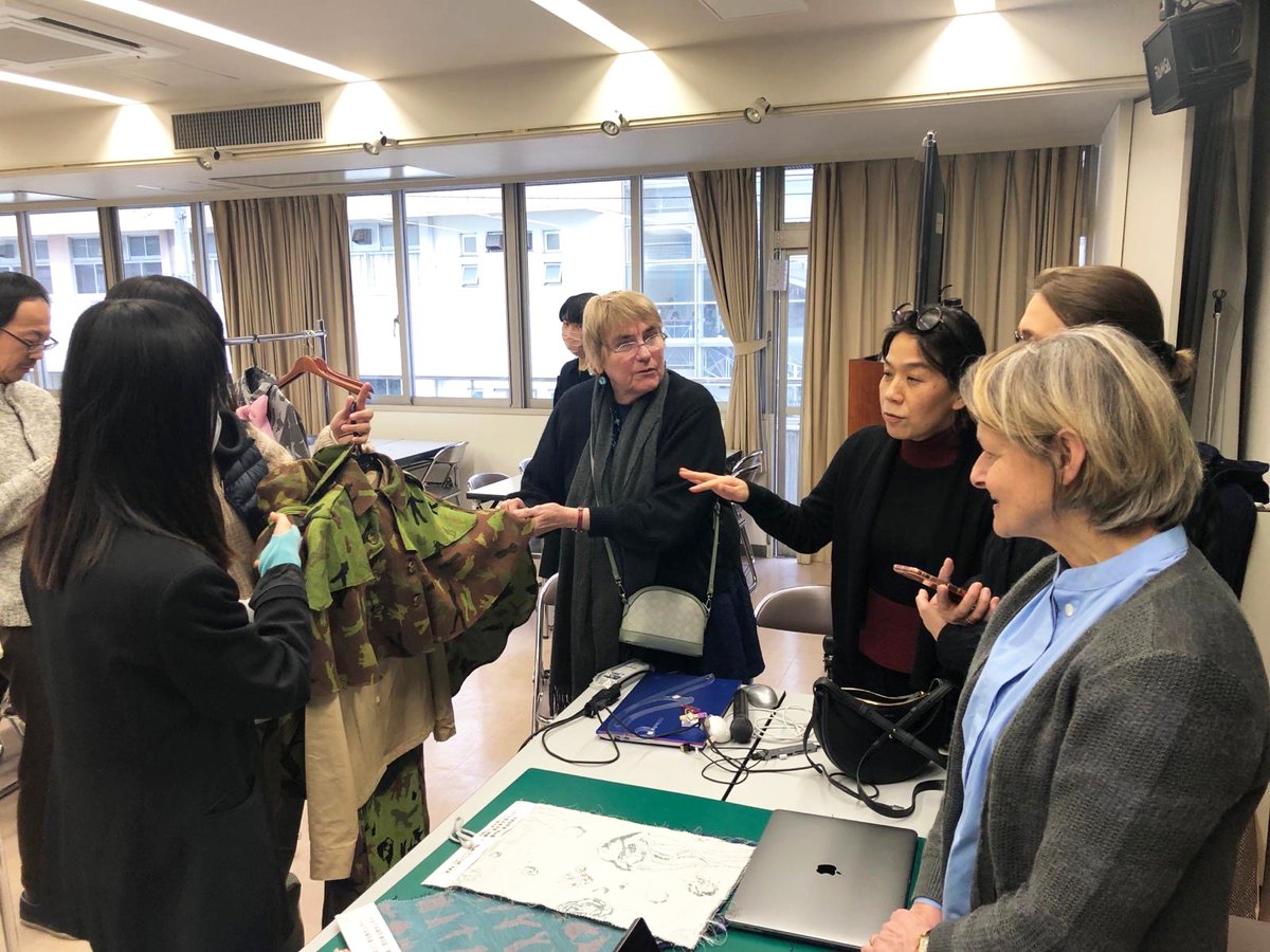 albertdemun's tweet photo. Les représentants d'#Ecamod clôturent leur séjour au #Japon par la visite de l'École Kobe Fashion Institute, partenaire d'Ecamod.
@ConsulKyoto #JaponFrance https://t.co/i9FUPp1L7x