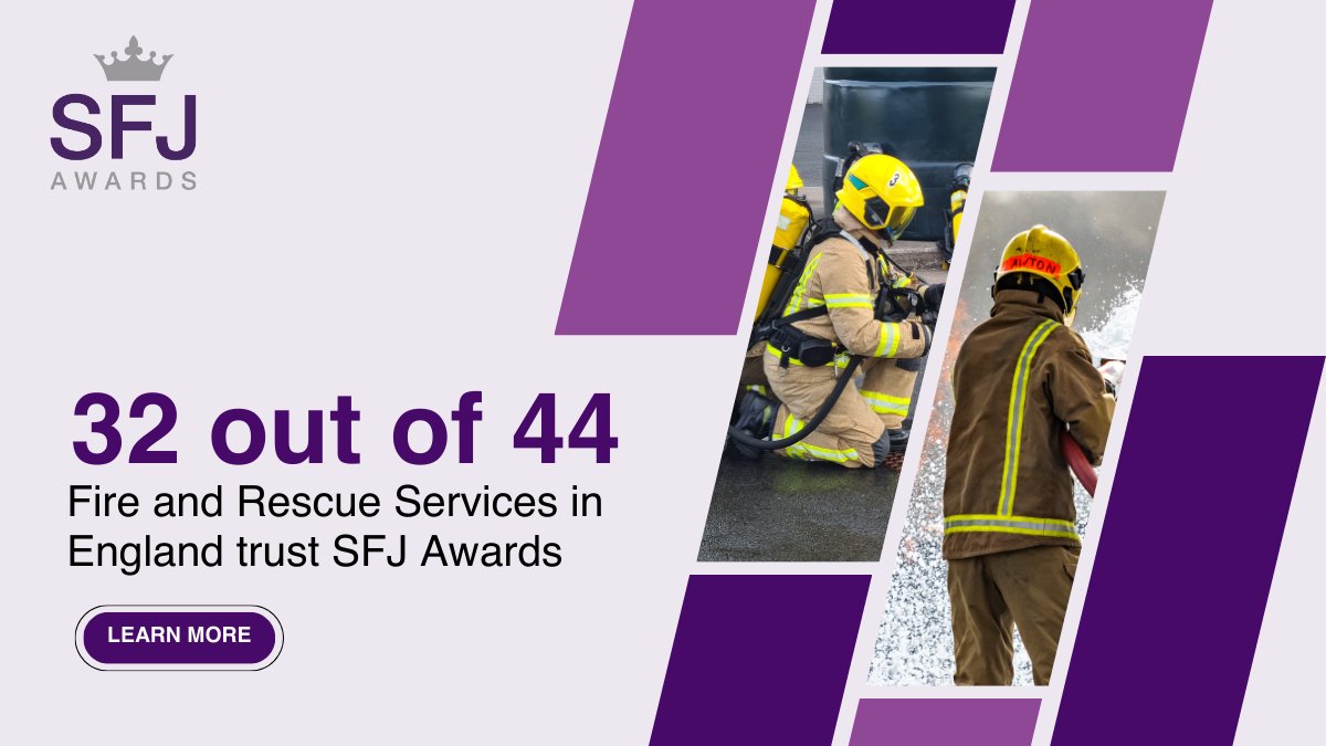 We work with 32 out of the 44 fire and rescue services in England making us the leading End-Point Assessment Organisation for the sector. We have a proven track record of supporting these services throughout the End-Point Assessment process. ✅