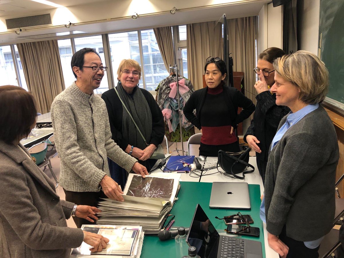 albertdemun's tweet photo. Les représentants d'#Ecamod clôturent leur séjour au #Japon par la visite de l'École Kobe Fashion Institute, partenaire d'Ecamod.
@ConsulKyoto #JaponFrance https://t.co/i9FUPp1L7x