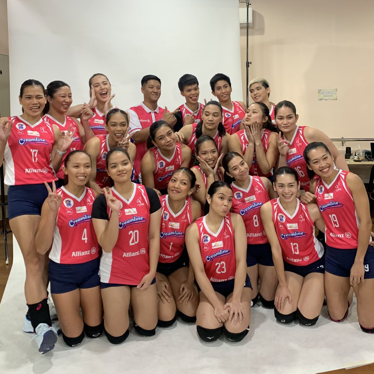 OneSportsPHL's tweet photo. The coolest champs! 💗

Creamline graces Day 2 of the #PVLMediaDay with nothing but good vibes!🍦

Catch the exclusive coverage of the PVL Media Day on the #PilipinasLIVE app: https://t.co/eCXmMRwuGN.

#PVL2024 #TheHeartOfVolleyball https://t.co/gqtFwJP7fS