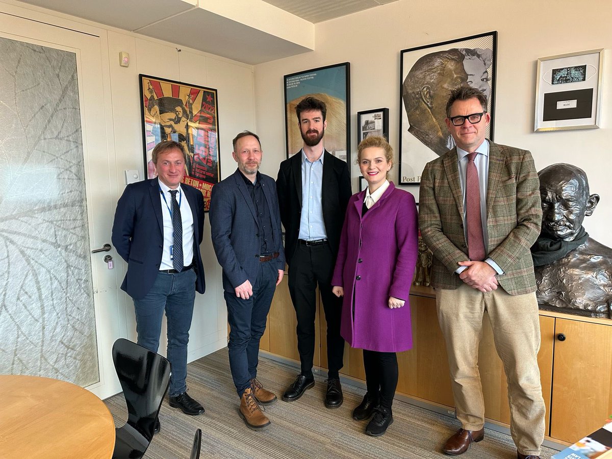 📸 Thank you, @CoeGruden, and @evtuhovici, for the excellent meeting last week. We look forward to working together more closely to promote and defend media freedom and safety of journalists.