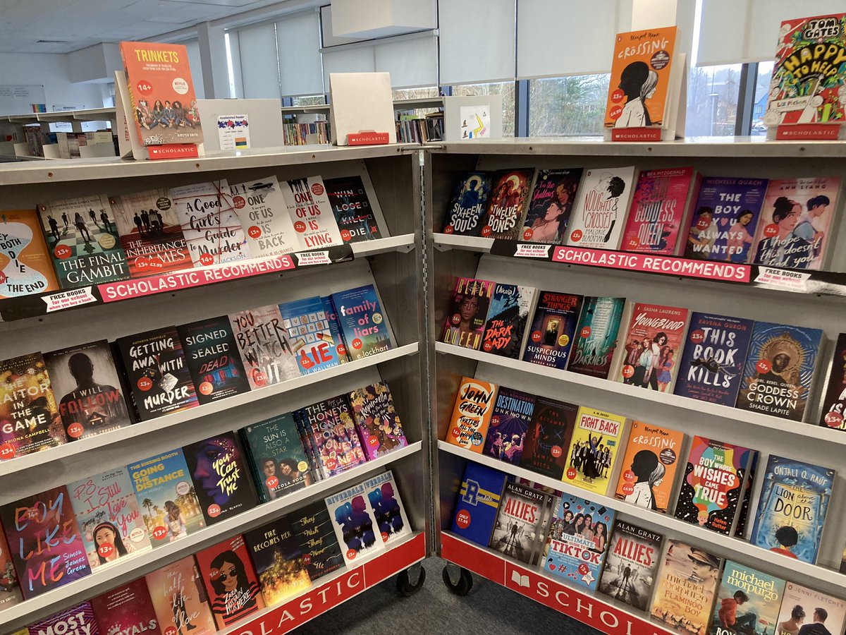 readatLangley's tweet photo. We were fortunate to host a @scholasticuk @Scholastic book fair which continues after the half term break. Some fab titles and great buys 😃 https://t.co/DuqJnLaeQ9