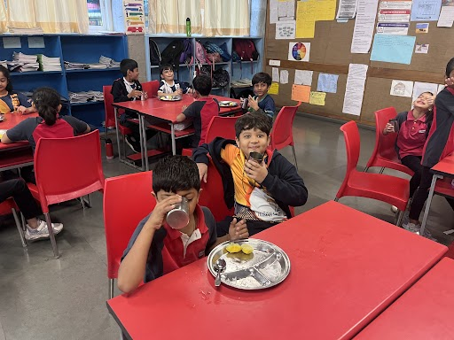 With aprons on and excitement in their eyes, the students gathered around the ingredients - lemons, sugar, and water -  The air buzzed with anticipation as they realized that every step, every measurement, and every stir mattered in creating the perfect concoction