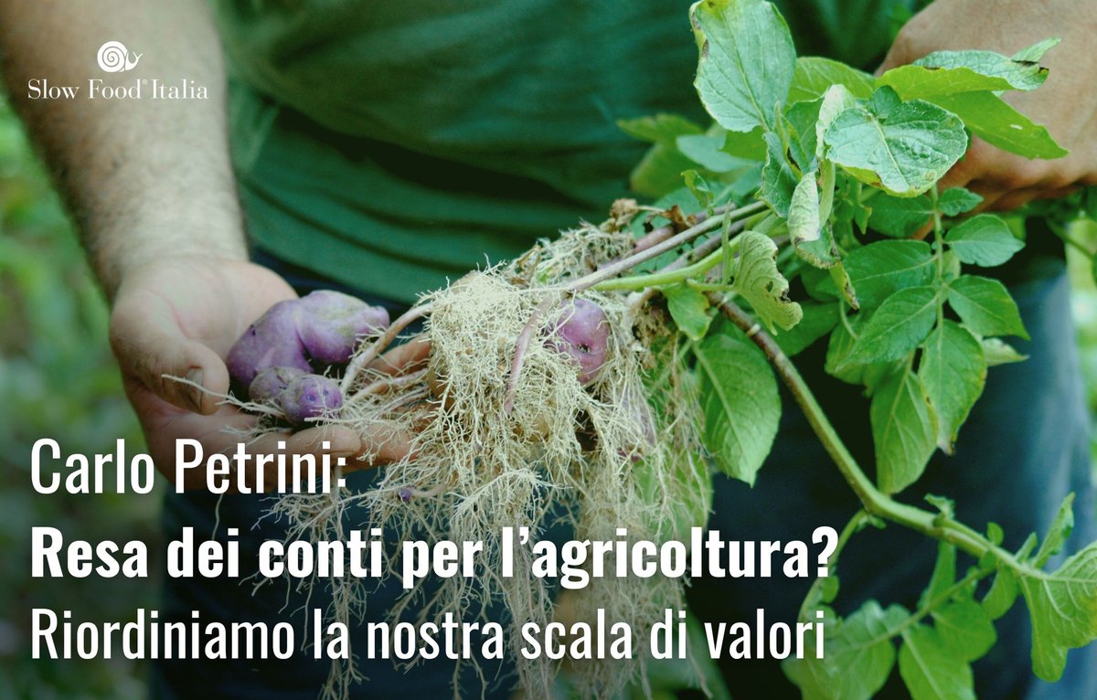 Petrini: «La #protesta degli #agricoltori significa forse che siamo arrivati alla resa dei conti? Parlo dell’impossibilità di continuare a vendere il cibo a prezzi stracciati. Gli agricoltori devono tornare al centro della filiera agroalimentare». 👉bit.ly/protesteCP