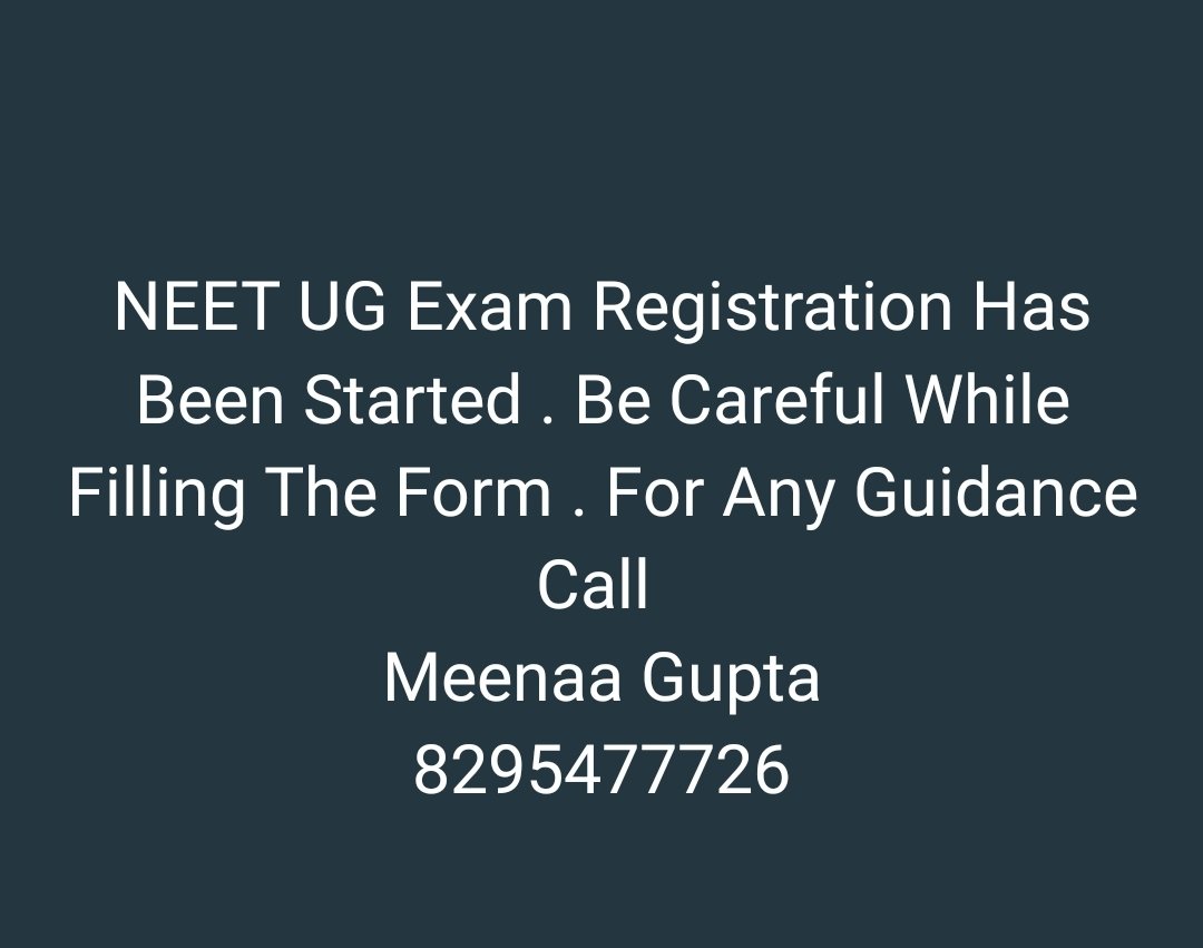 #NEET #dropperbatch #neetpreparation #mbbsabroad #mbbsfromrussia #fiitjee #mbbsadmission #neet2024 #mbbsabroadconsultants #mbbs #mbbsindia #mbbsabroad  #neetugcounselling2024 #neetpg2024 #BAMS #BDS #neetug2024 #neetug2023cutoff #mbbsinrussia Meenaa Gupta 8295477726