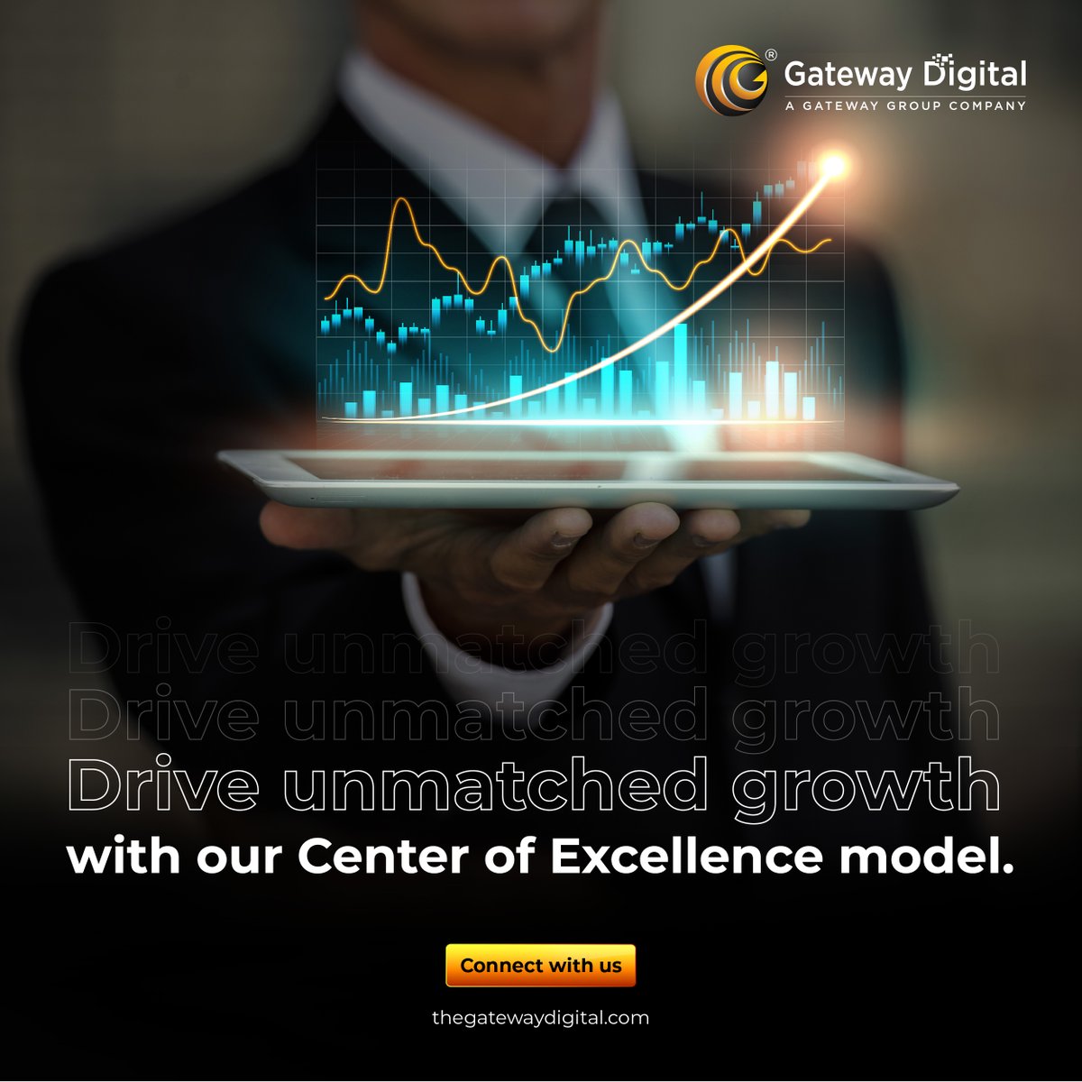 GDDigitalAS's tweet image. Boost your business with our #CoE model! 🚀Our expert teams collaborate closely with clients, ensuring scalable solutions that drive growth. From concept to execution, we&apos;re here to help you soar.

Contact us today - tinyurl.com/mua6tssb

#DigitalTransformation #GatewayDigital