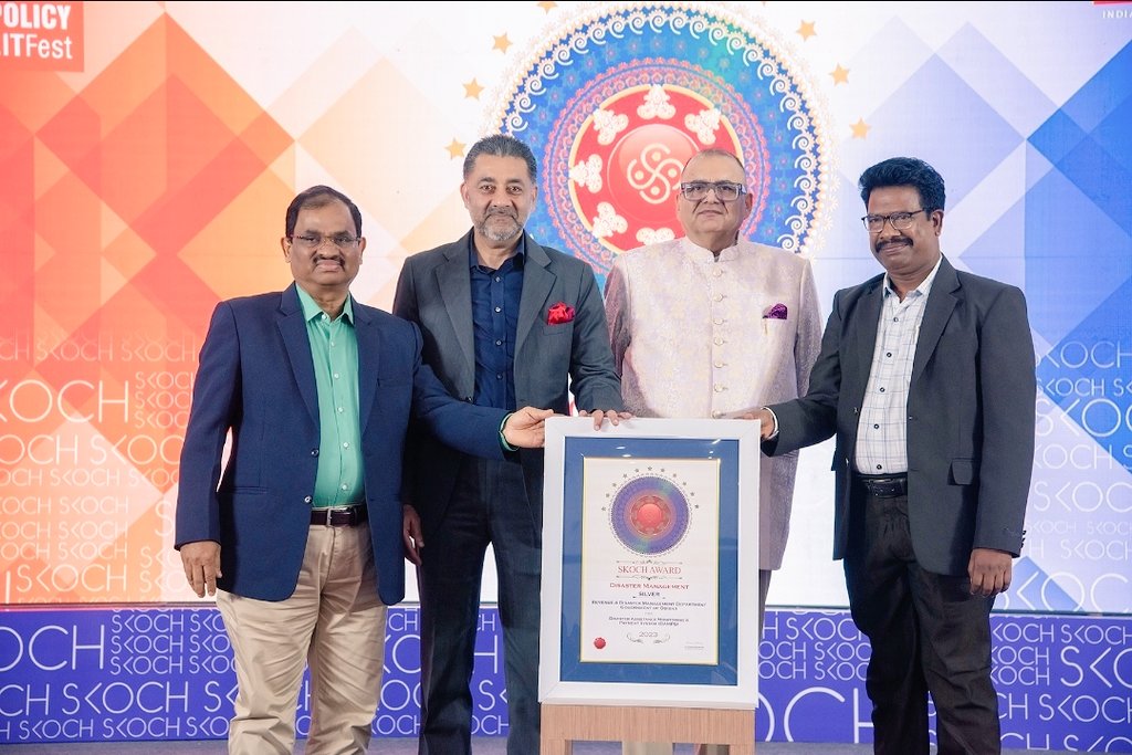 The DAMPS (Disaster Assistance Monitoring and Payment System) received the prestigious SKOCH Award,2023. Credit goes to all the stakeholders for their effort for successful management of the project. @SRC_Odisha @CMO_Odisha @MoSarkar5T @IPR_Odisha @osdmaodisha
