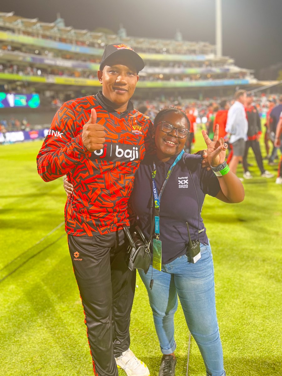 Incredible 4 weeks doing incredible things with awesome people at <a href="/SA20_League/">Betway SA20</a>. Miss Media and Content Assistant signing out 🫡

#Betway #SA20 #WelcomeToIncredible