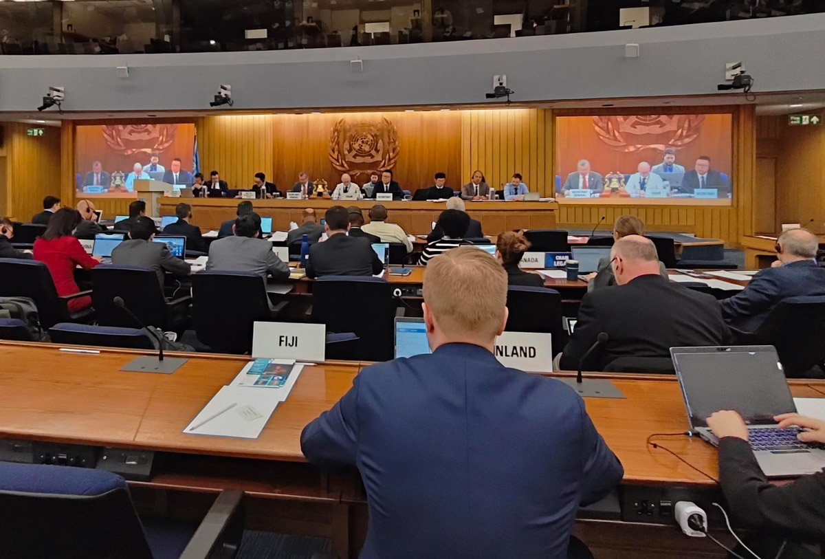 aboa_mare's tweet photo. Valuable discussions last week in the meeting of the #IMO Sub-Committee on #HumanElement, #Training and #Watchkeeping, where the review of the #STCW Convention and Code was on the agenda. Also an excellent chance to meet colleagues from the #maritimeeducation field worldwide. https://t.co/Hj99sUGILF