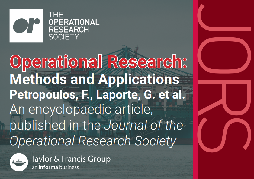 OR Society Research and Publications tweet media