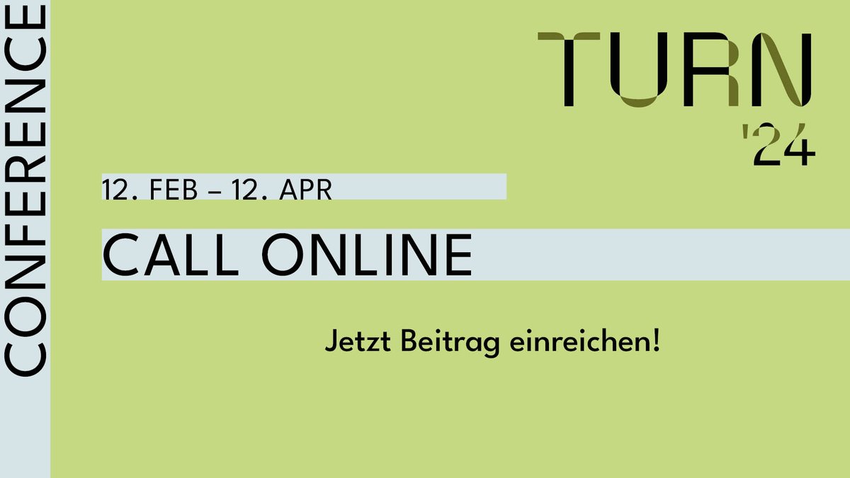 #TURN24 CALL: Horizonte verbinden – Politik &amp; Praxis für innovative Lehre, 14./15.11. Berlin. 300 Teilnehmende aus Hochschule &amp; Politik. Eure Beiträge für partizipative Formate zu #KI #Zukunftskompetenzen &amp;mehr. Frist: 12. Apr! #StIL turn-conference.org/call/