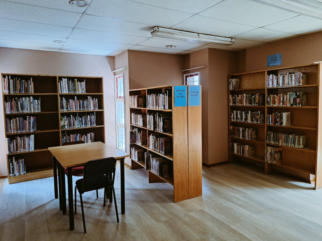 CityofJoburgZA's tweet photo. @LubaMagwentshu @Eunice_Mgcina View the newly renovated library. Check out the library official relay a story to the adorable learners. #JoburgServices | #JoburgLibraries | #CoJEvents ^LM https://t.co/i5WNgNKjvz
