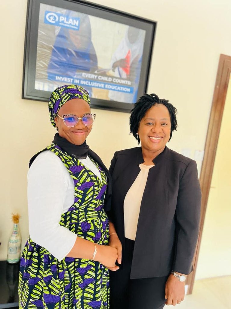 It was a pleasure to have met with Country Director Madam Muniratu Issifu and the team at @Plan_SLE to discuss our shared goals. Their passion for our cause was truly inspiring. We remain committed to promoting women, girls and young people’s rights in Sierra Leone through
