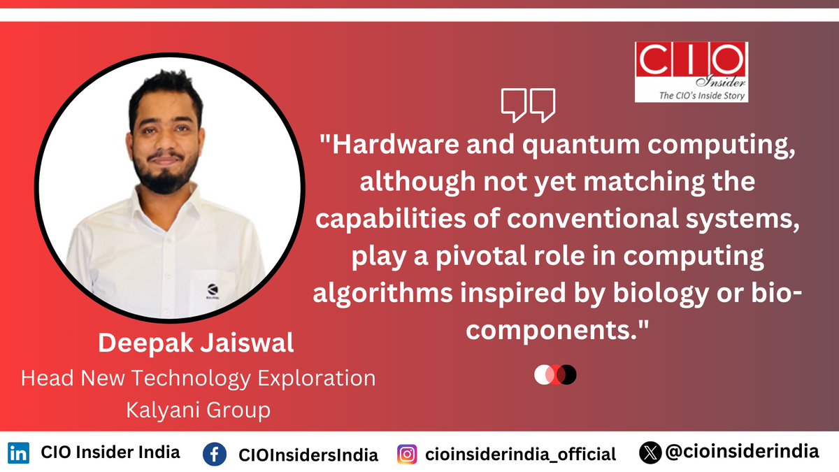 Catch the full story here: goo.su/ULOPq

Deepak Jaiswal, Head New Technology Exploration, @thekalyanigroup

#technologicalsolutions #geneticalgorithms #neuralnetworks #technological #NaturalSystems #LeveragingEdge #technologyinfrastructure