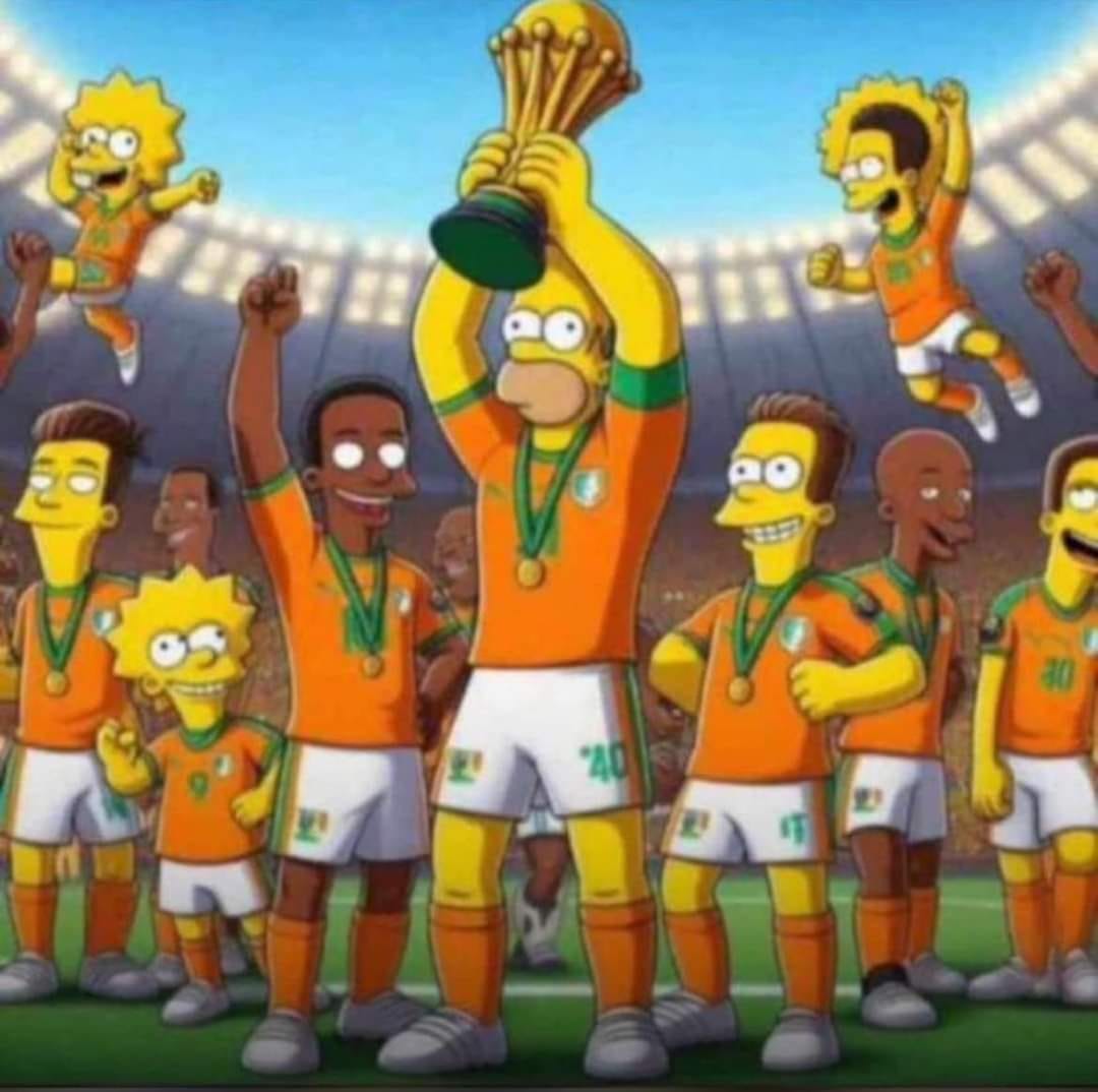 The Simpsons predicted the #AFCON2023