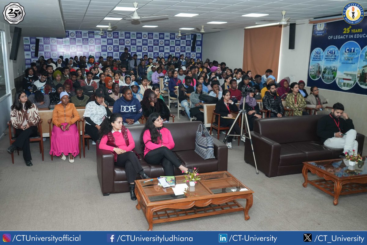 CT_University's tweet photo. #Expert_Talk on 'Optimizing #Entrepreneurial Performance Through Strategic #Nutrition' was a true revelation!
Dr. Shivalika Khanna's wisdom left us empowered and enriched with insights on how strategic nutrition paves the way for entrepreneurial #excellence.
#CTU #TeamCT https://t.co/8jPQxdPi6D