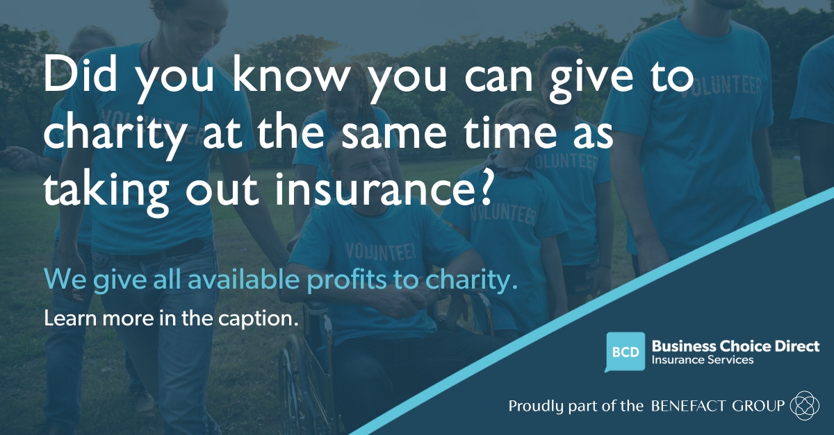When you take out insurance with BCD, you're not just ensuring you're covered for all relevant eventualities, but you're also giving back. 

Someone YOU know could benefit.

We give all available profits to charity. Learn more here: bit.ly/BCDAboutUs2024…

#Charity #GivingBack