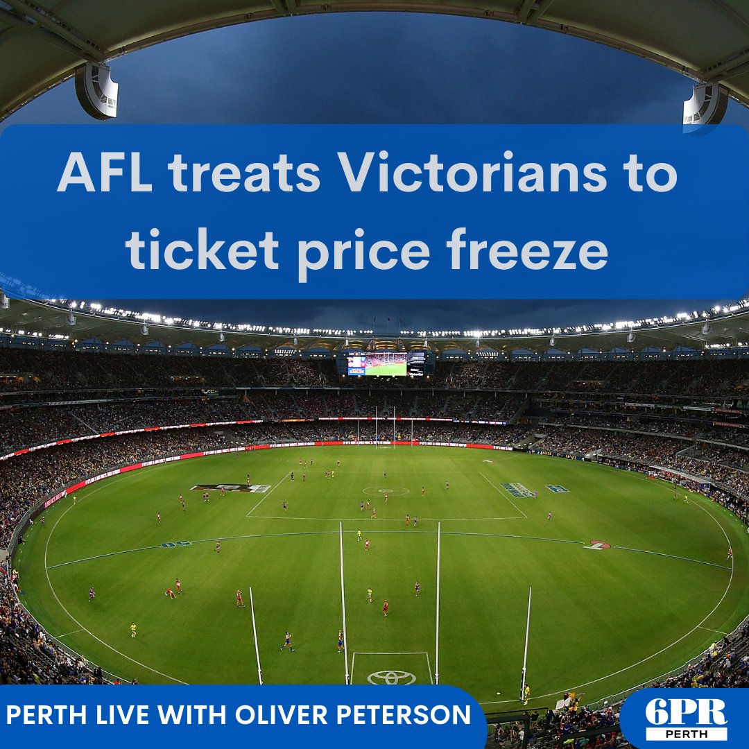 For the sixth year in a row, the AFL has kept ticket prices the same but only for Victorians. Last year the AFL broke the all-time attendance record but despite this the governing body won’t be helping out football fans outside of Victoria The details brnw.ch/21wGTdU
